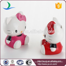 Red And Pink Ceramic Hello Kitty Piggy banks